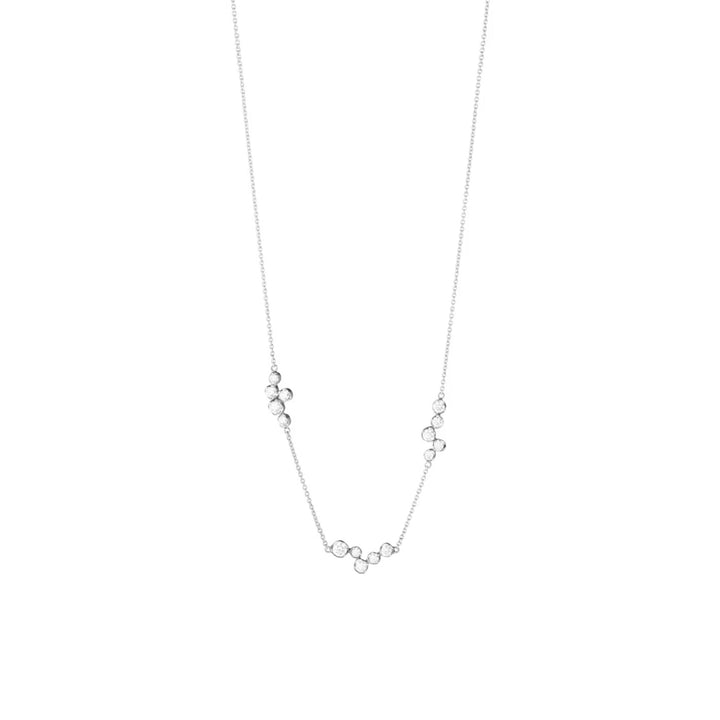 Signature 18K Whitegold Necklace w. Diamonds