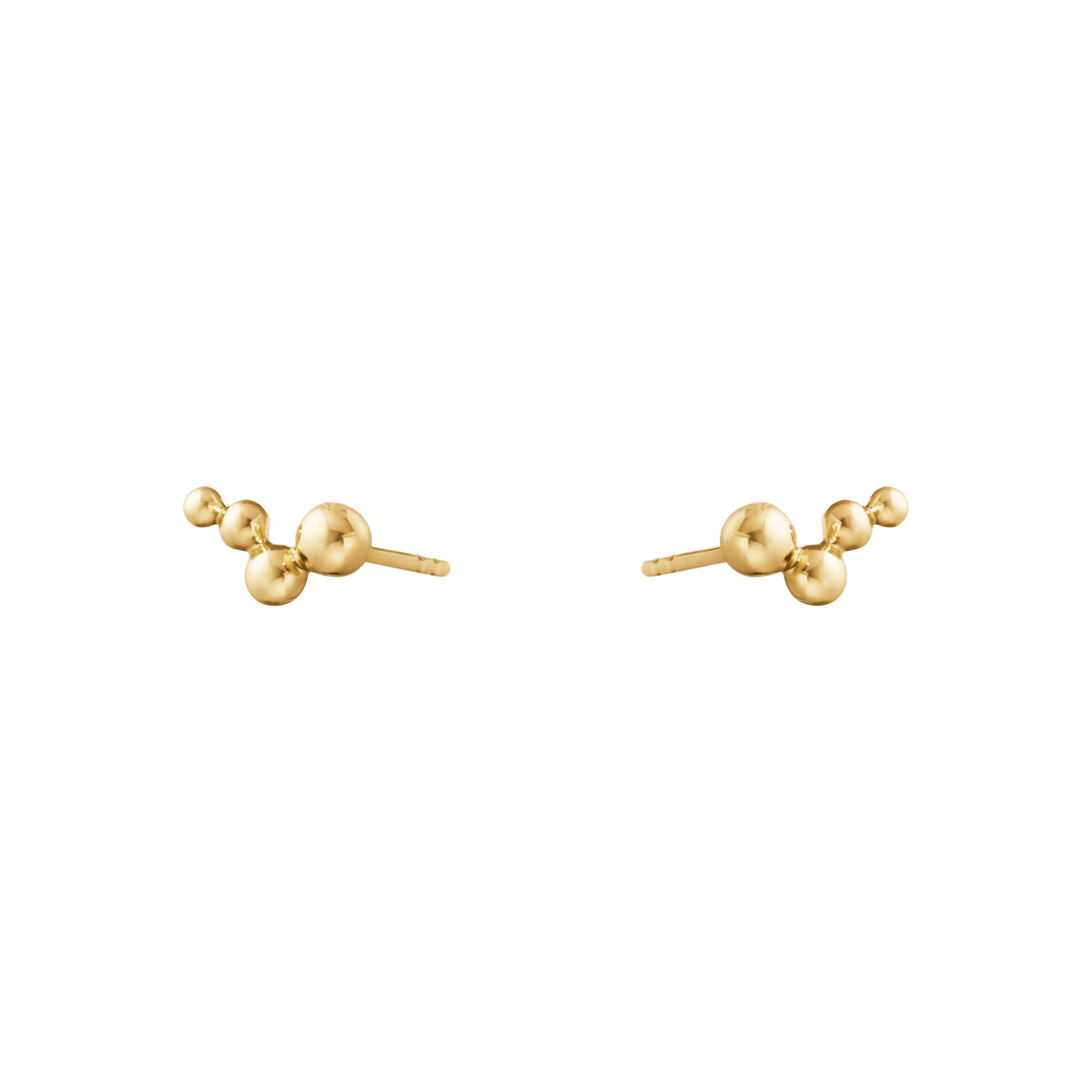 Moonlight Grapes 18K Gold Earstuds