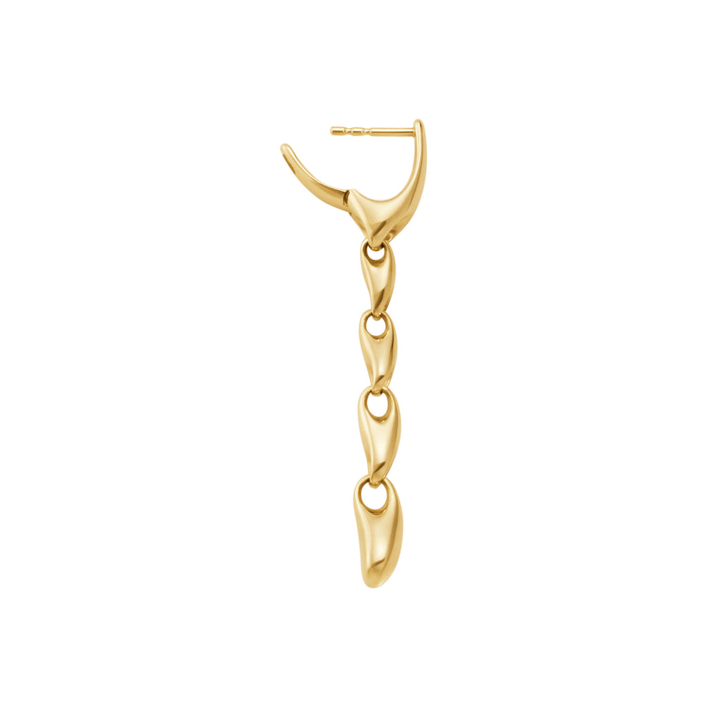 Reflect 5 Link 18K Gold Earrings