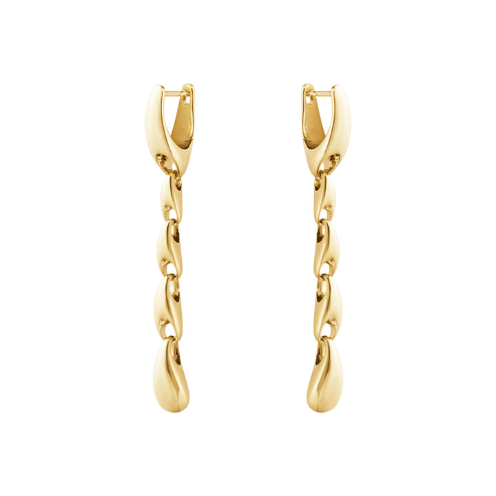 Reflect 5 Link 18K Gold Earrings