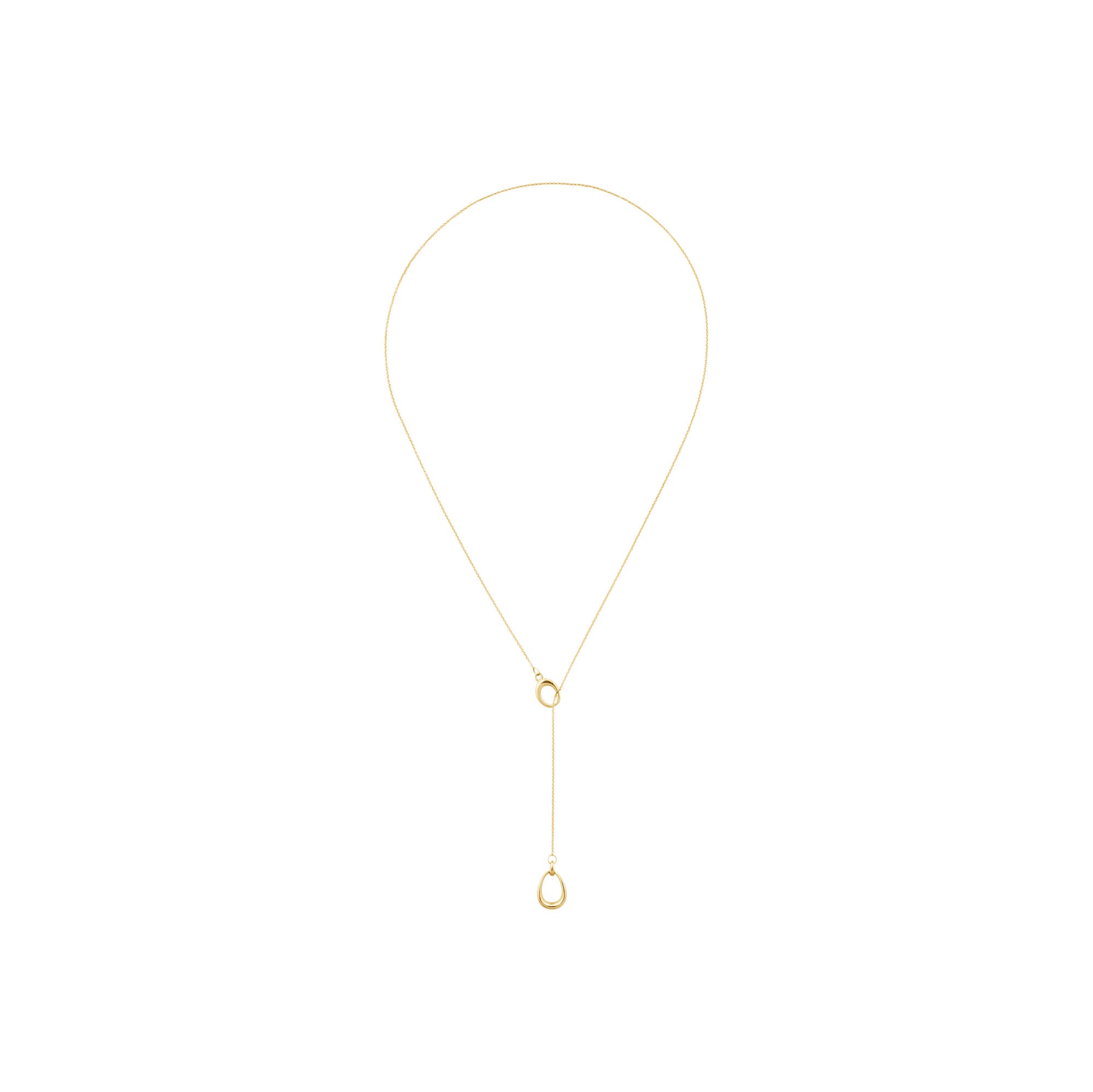 Offspring 18K Gold Lariat Necklace