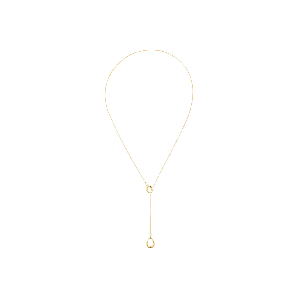 Offspring 18K Gold Lariat Necklace