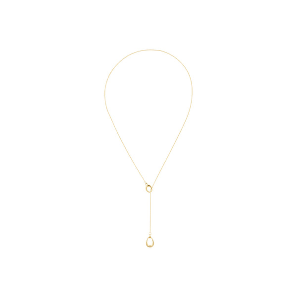 Offspring 18K Gold Lariat Necklace