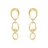 Offspring 18K Gold Earrings w. 0.11 ct. Diamonds