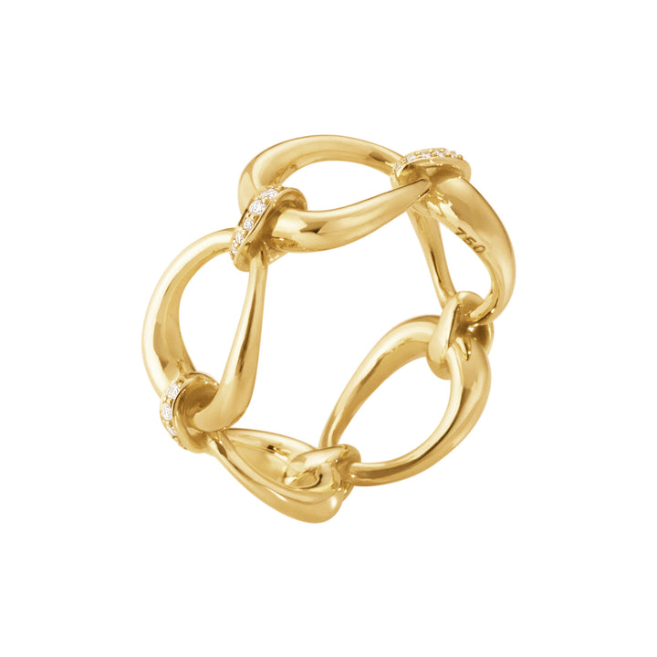 Offspring 18K Guld Ring m. 0.11 ct Diamanter
