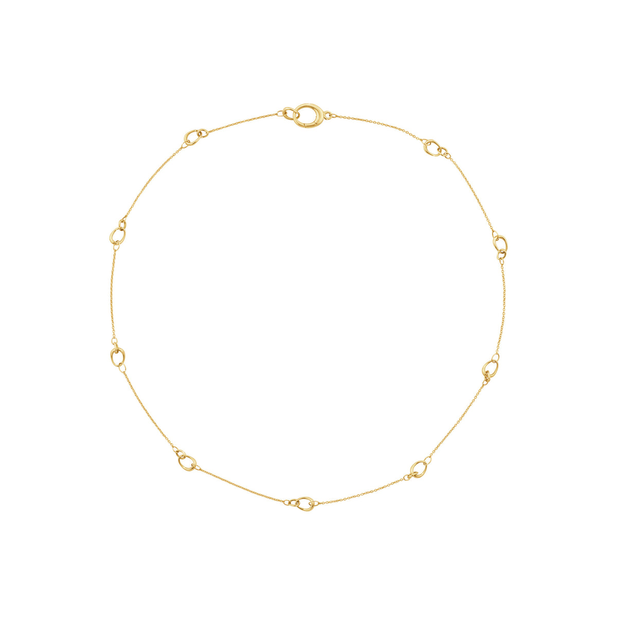 Offspring Small Loops 18K Gold Necklace