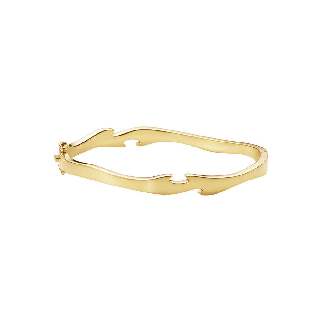 Fusion 18K Gold Bangle