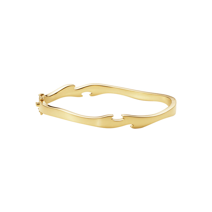 Fusion 18K Gold Bangle