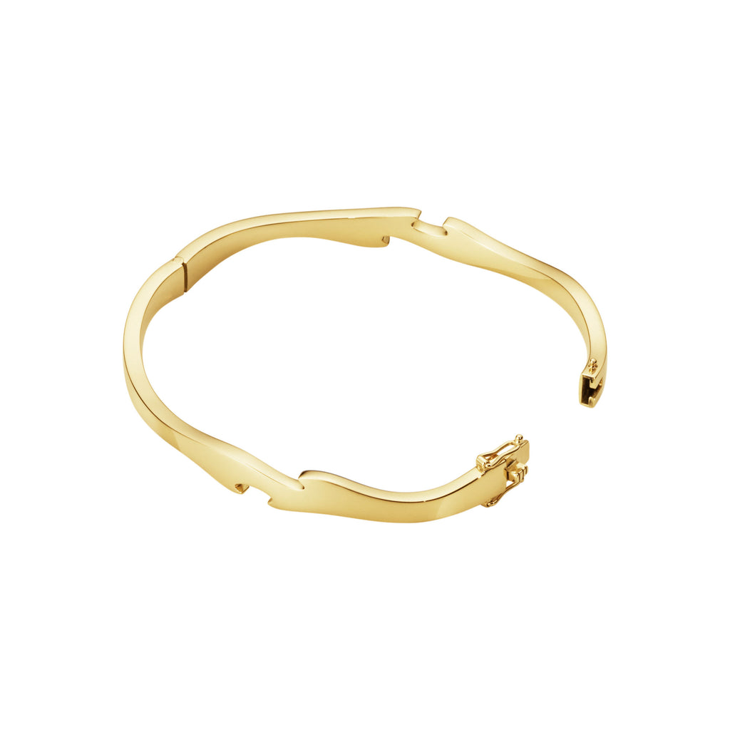 Fusion 18K Gold Bangle