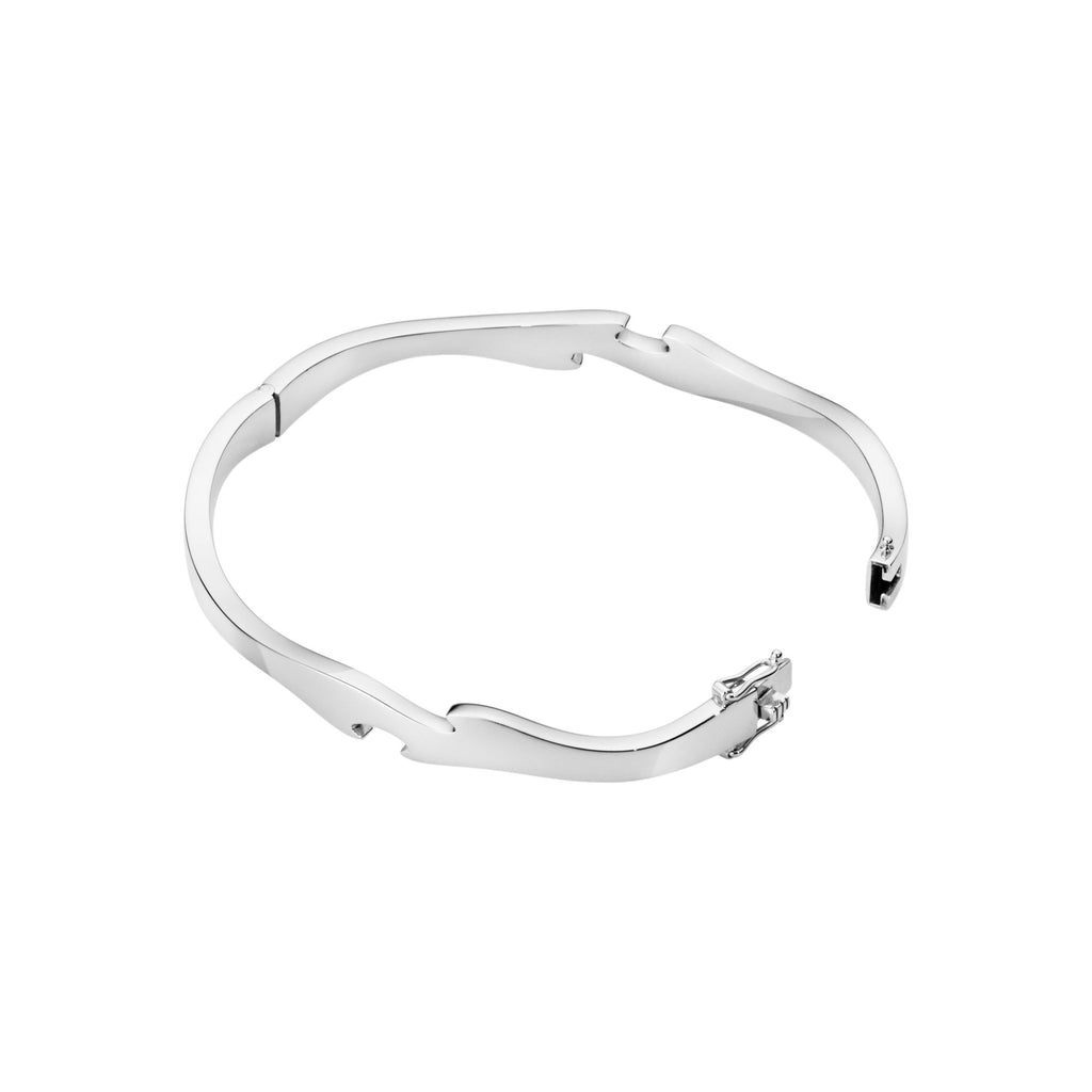 Fusion 18K Whitegold Bangle