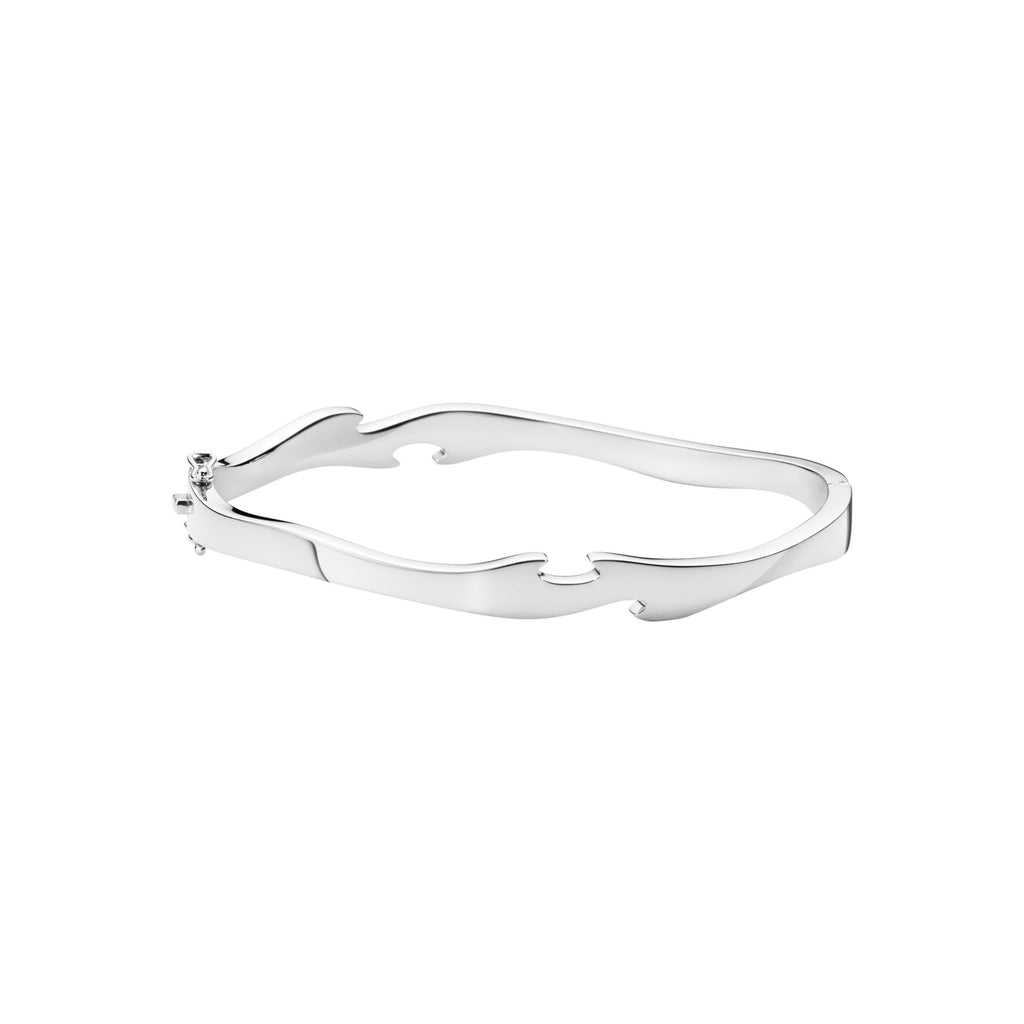 Fusion 18K Whitegold Bangle