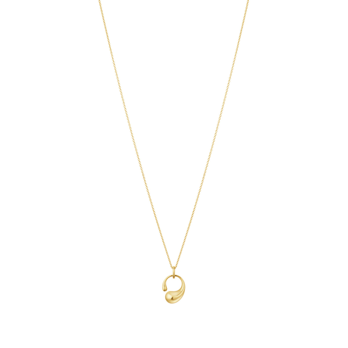 Mercy Small 18K Gold Pendant w. Chain