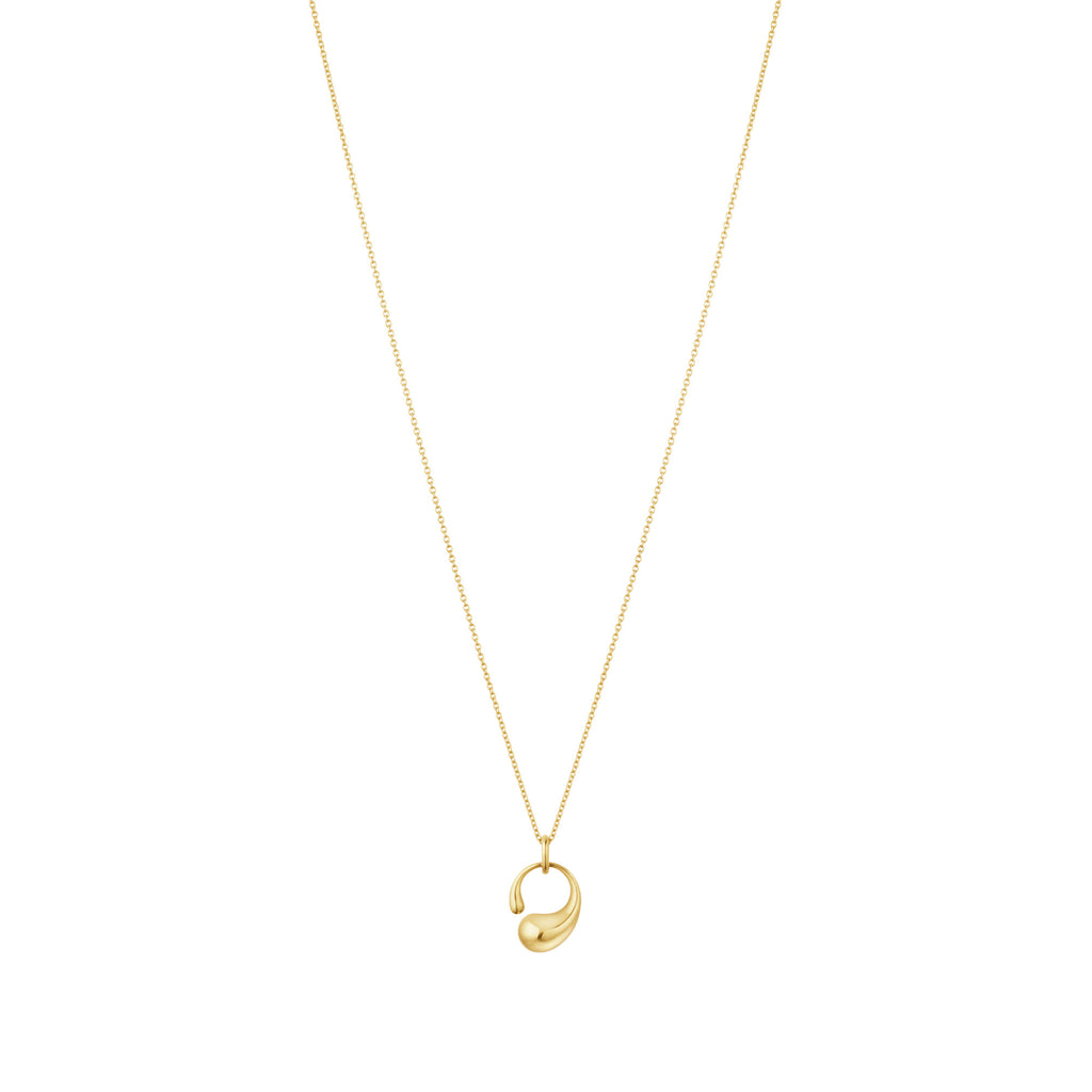 Mercy Small 18K Gold Pendant w. Chain