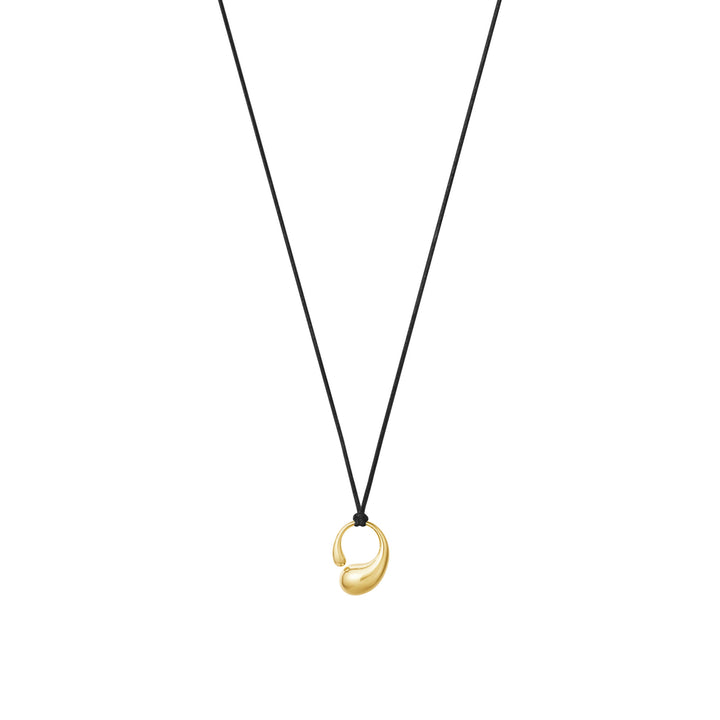 Mercy Small 18K Gold Pendant w. Cord