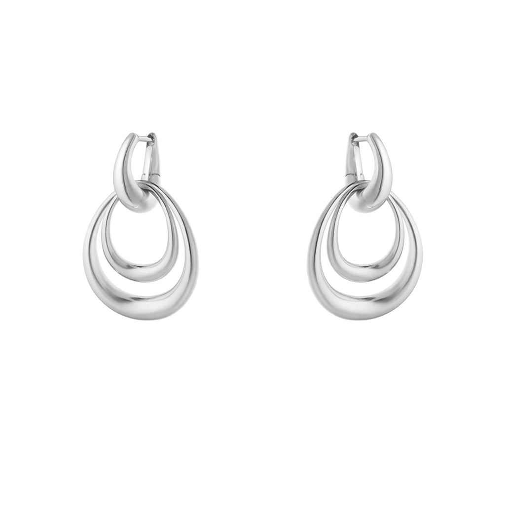 Offspring Medium Silver Earrings