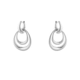 Offspring Medium Silver Earrings