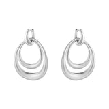 Offspring Large Silver Earrings