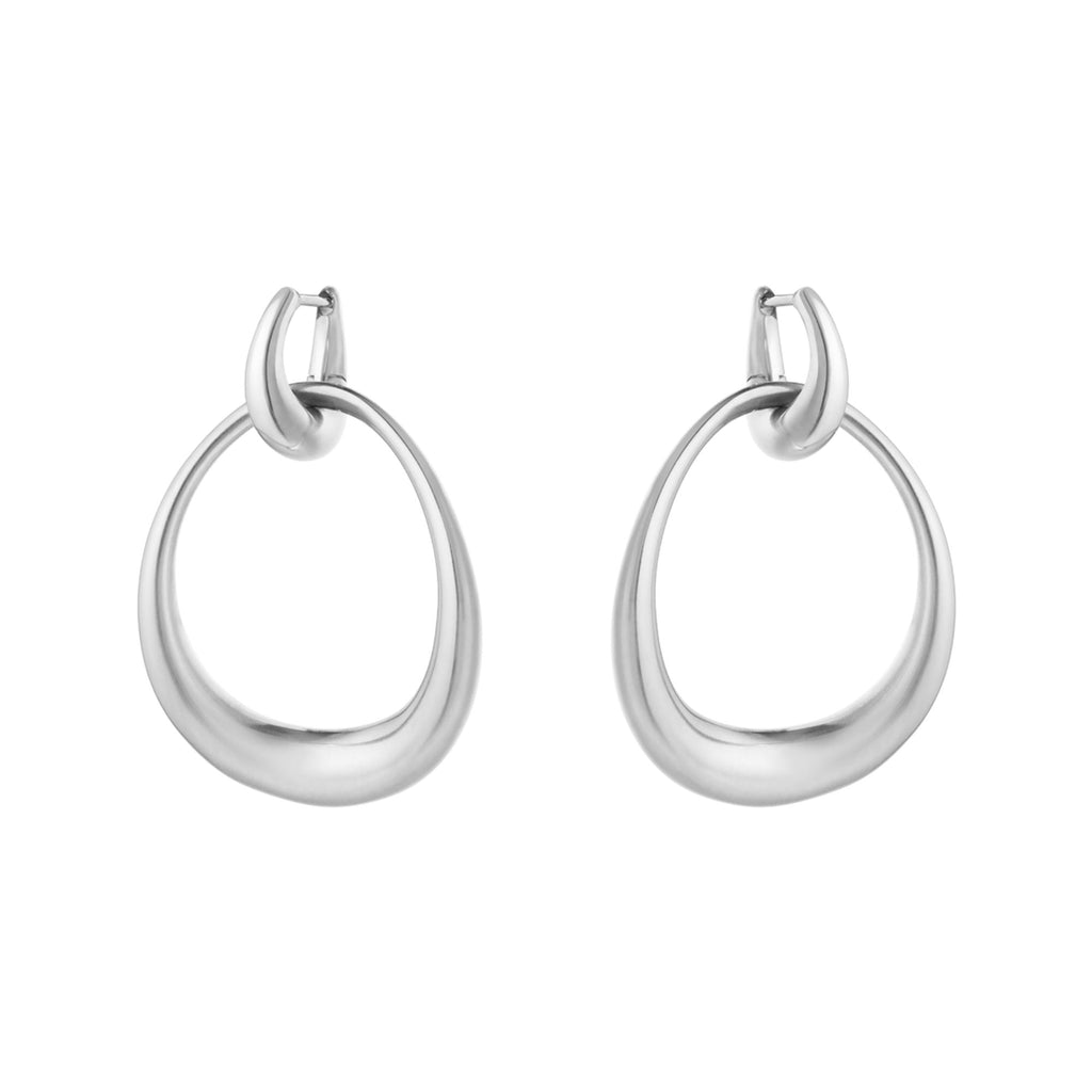 Offspring Large Silver Earrings