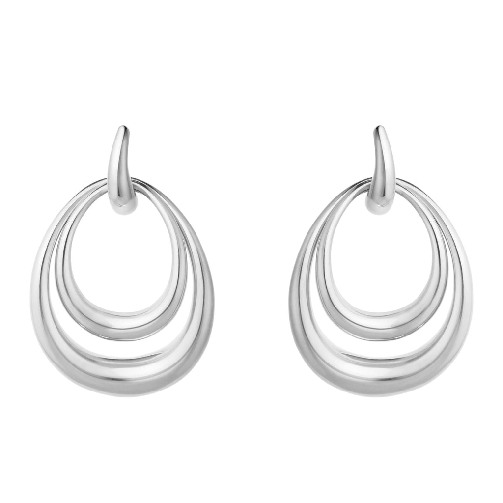 Offspring Large Silver Earrings
