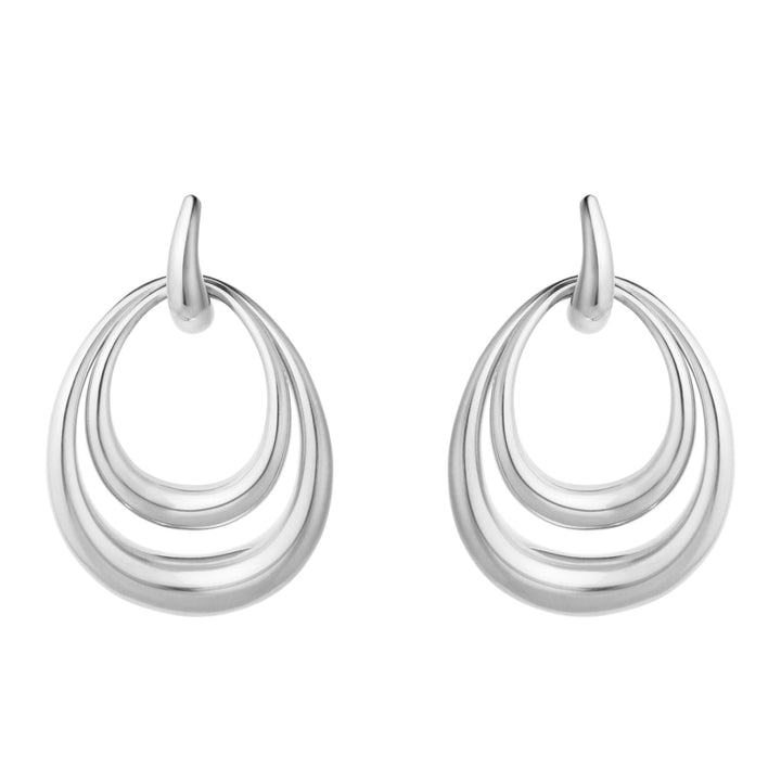 Offspring Large Silver Earrings