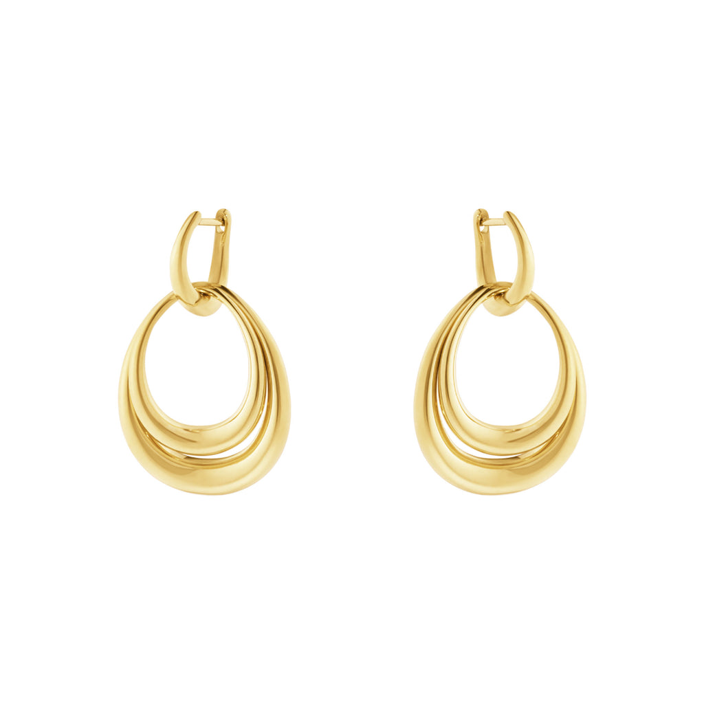 Offspring Medium 18K Gold Earrings
