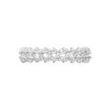 Weft Double Link Silver Bracelet
