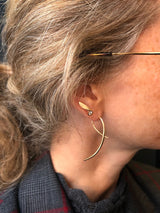 Little Flame Ohrringe aus 18K Gold I Labor-Diamanten