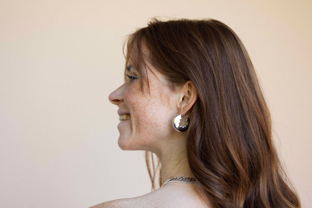 IX Inor 22K Gold Plated Hoop