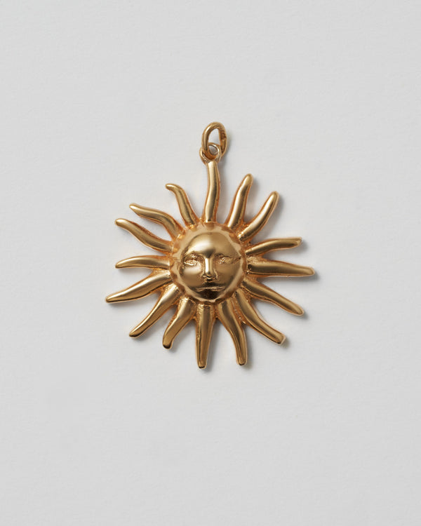 Helios Gold Plated Symbol Pendant