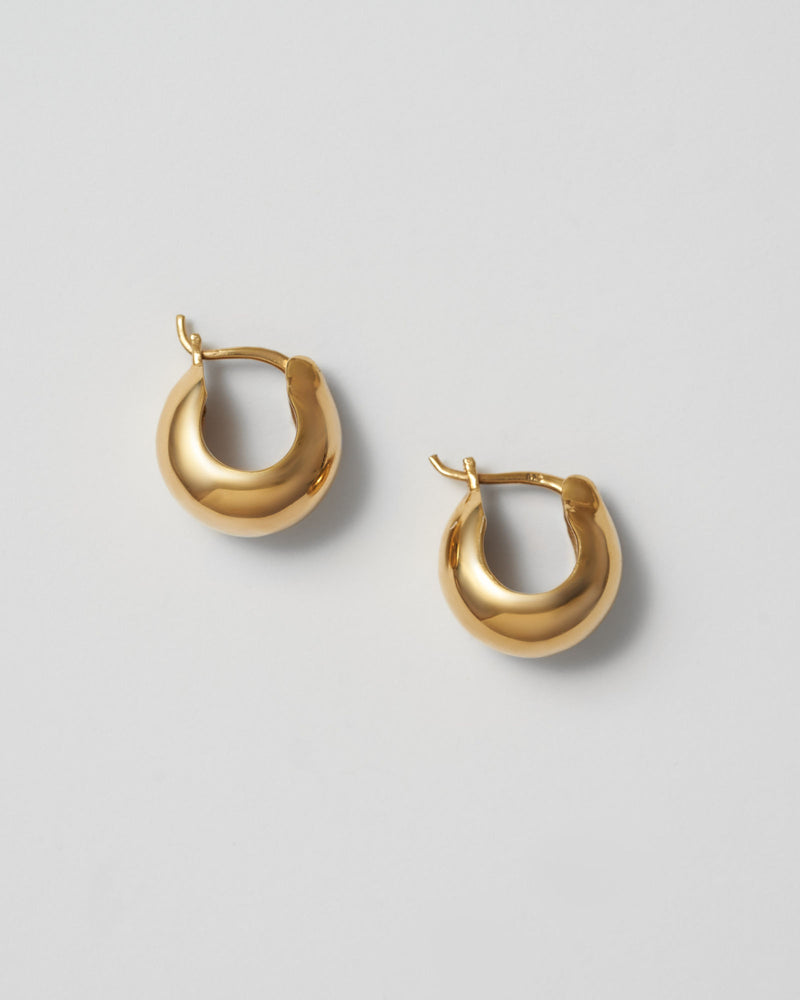 Basket Gold Plated Hoops