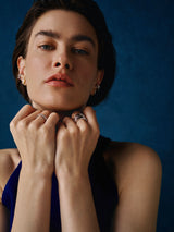 Bare Souls Five Shank 14K Hvidguld Ring m. 0,28 ct Diamanter