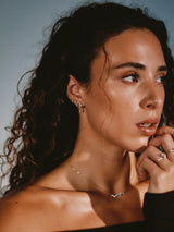 Elysia Eclipse 14K Gold Stud w. Diamonds