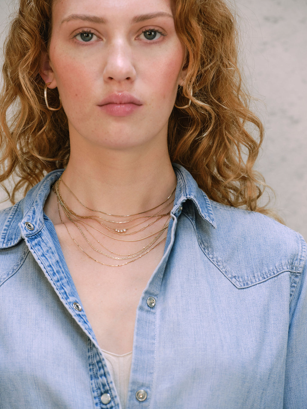 Miss Marilyn 14K & 18K Gold Necklace w. Diamonds