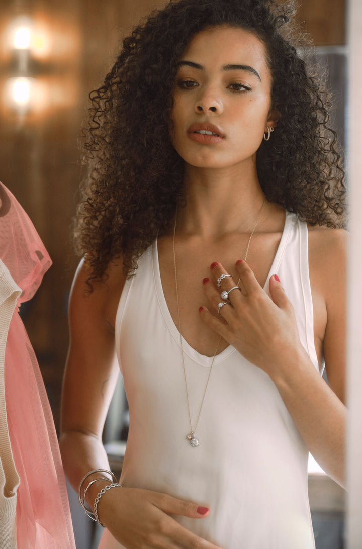 Matiné 18K Whitegold Bracelet w. 708 Diamonds