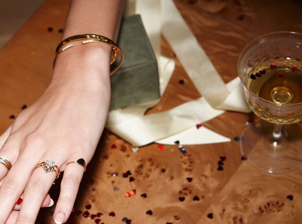 Lady Tiara 14K Gold Ring