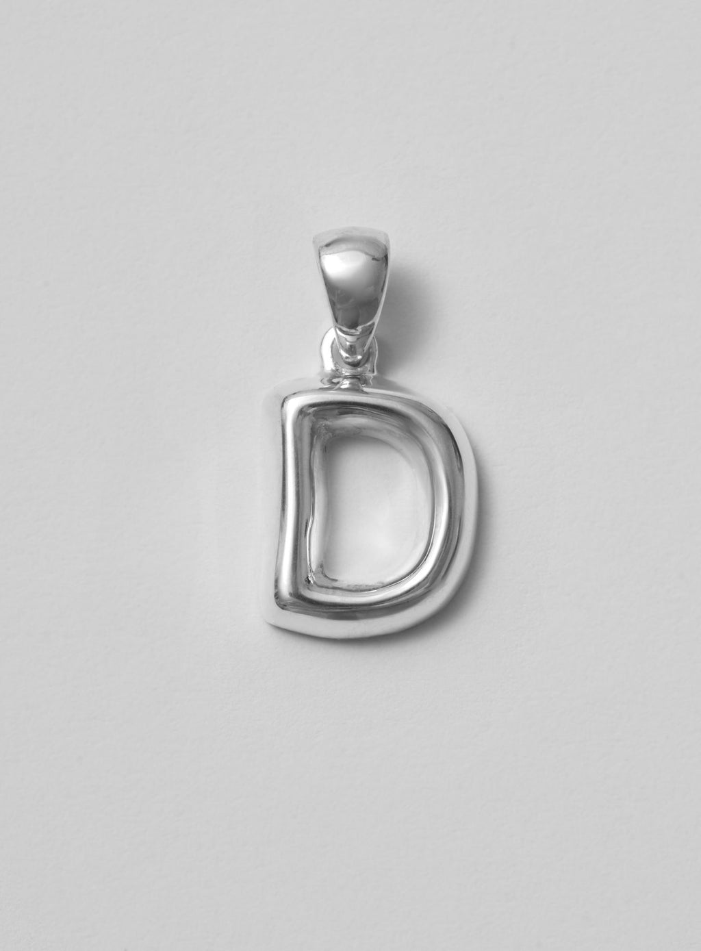 Helium Letter Silver Pendant