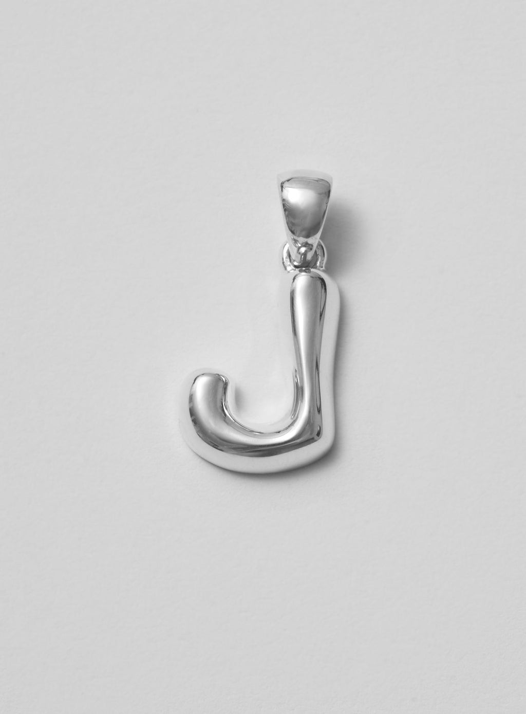 Helium Letter Silver Pendant