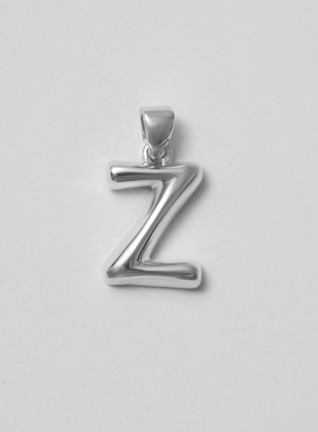 Helium Letter Silver Pendant