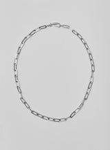 Fat Collect Silver Necklace