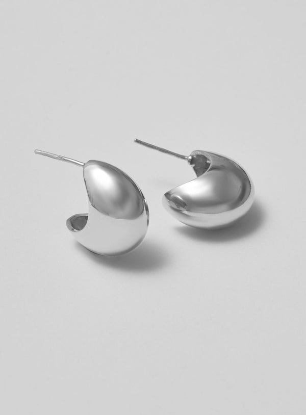 Bubble Silver Earrings