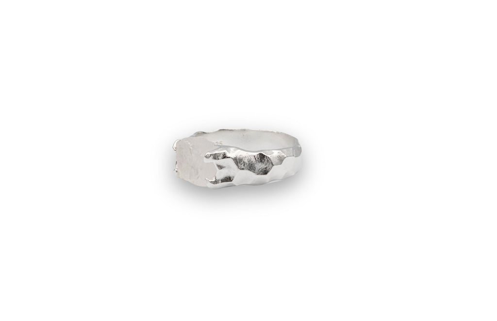 IX Avy Silver Ring w. Crystal