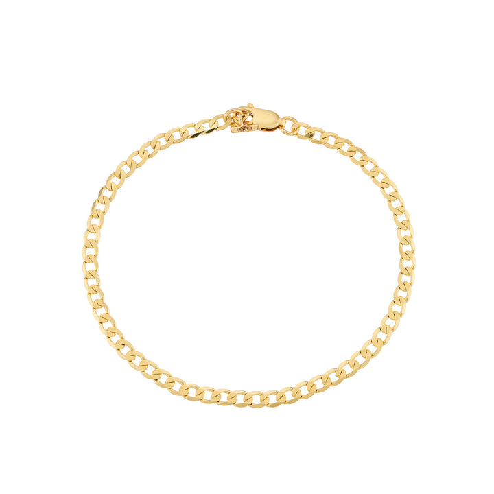 Métro Chain Armbånd 9k Guld Armbånd