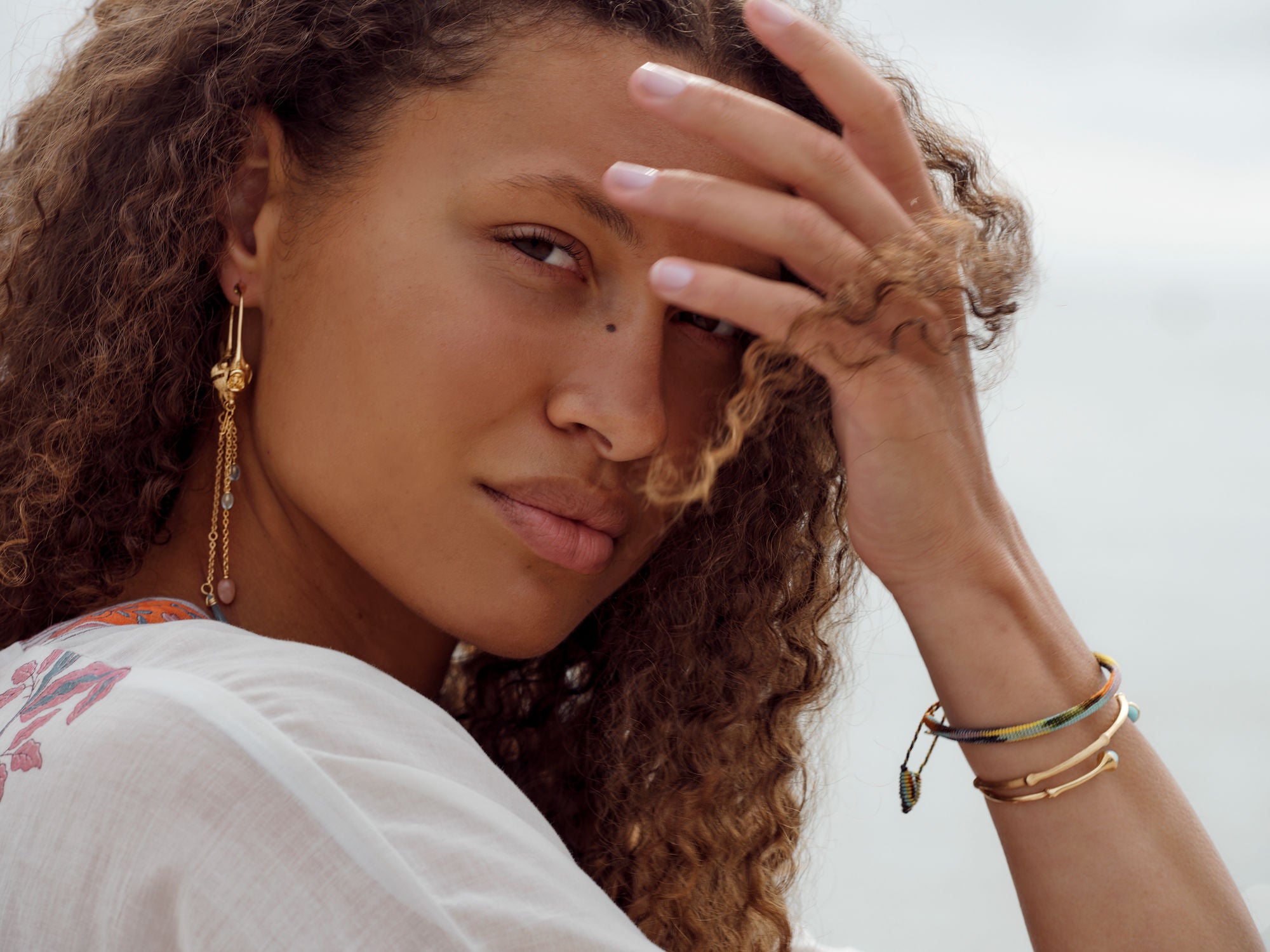 Life  Laguna Grøn & Gul 18K Guld Armbånd