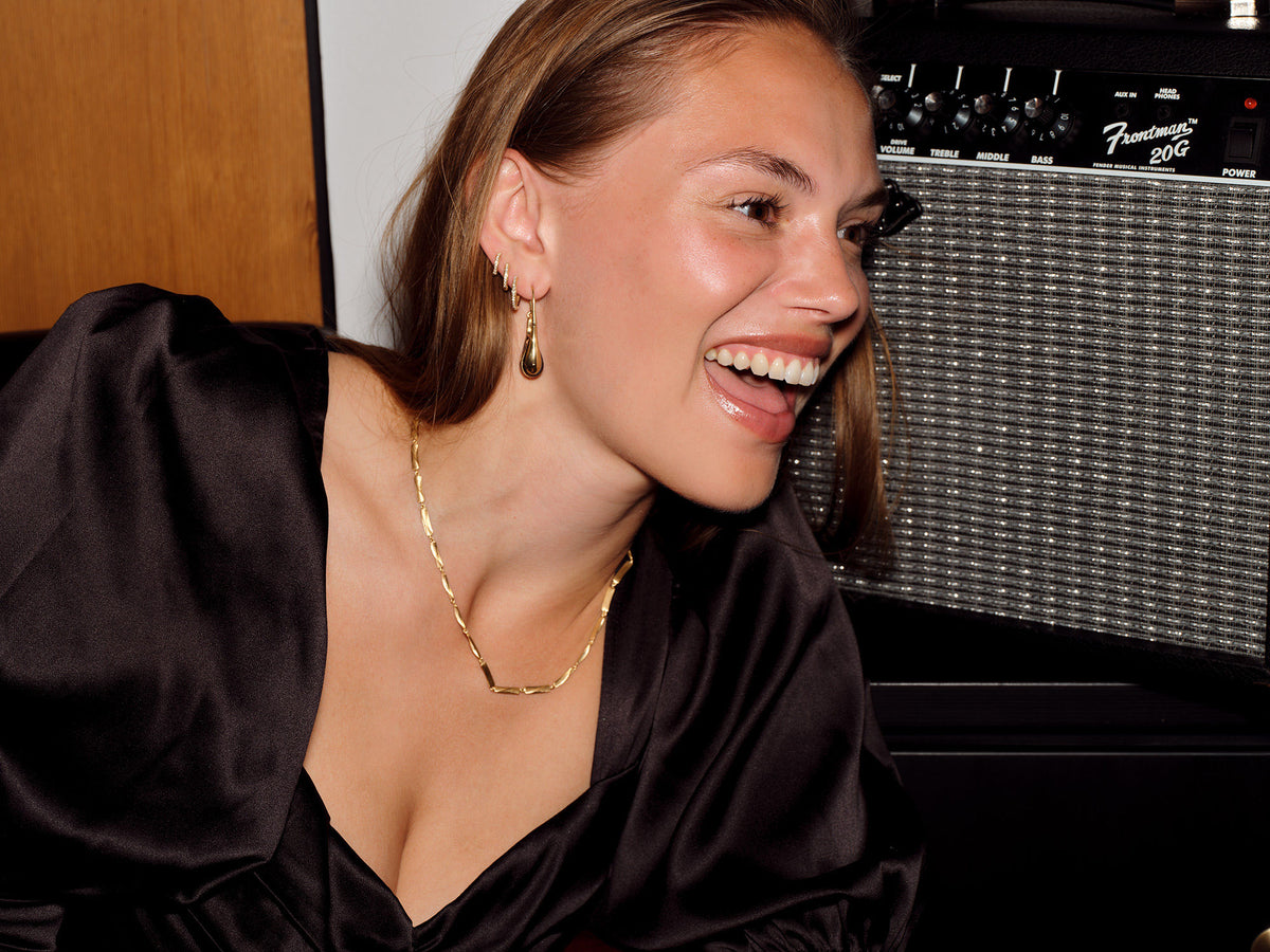 DORIC ATHENA 18K Gold Earring