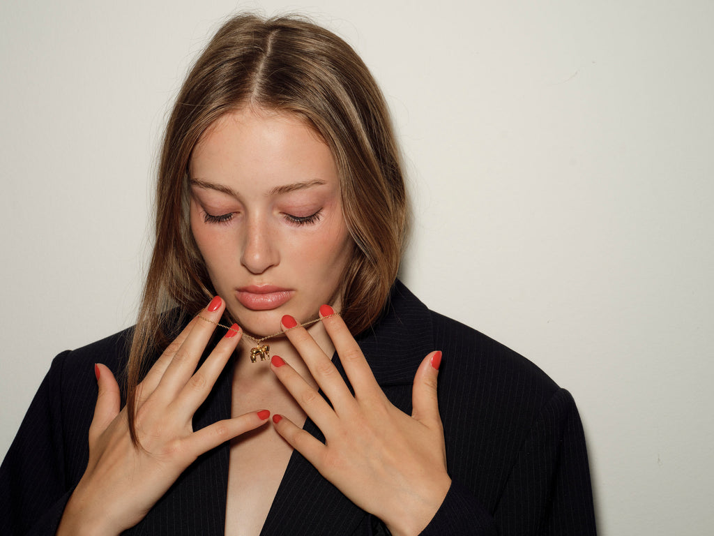 Elephant Gold Plated Necklace