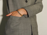 Tubogas 18K Gold Bracelet w. Brown Diamonds