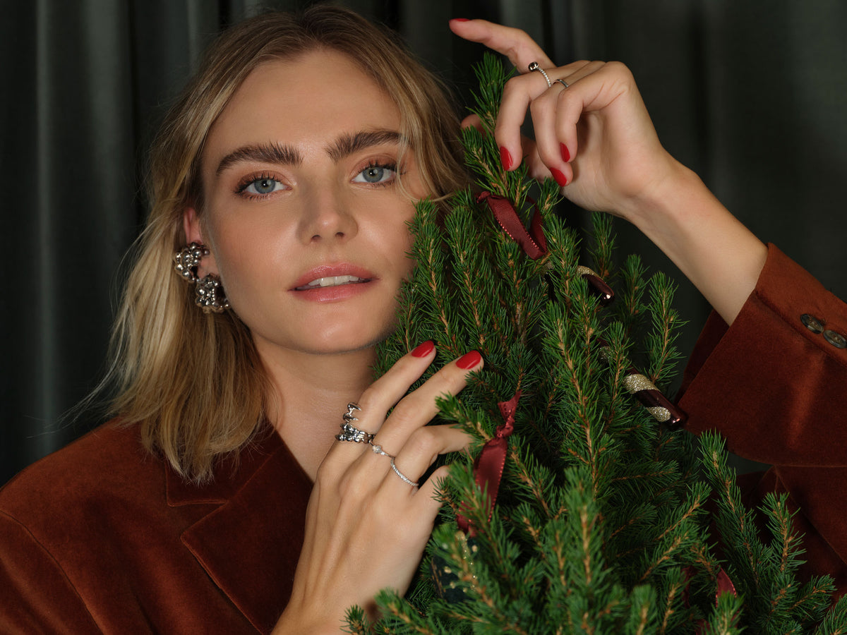 Bubble Sølv Ear Cuff