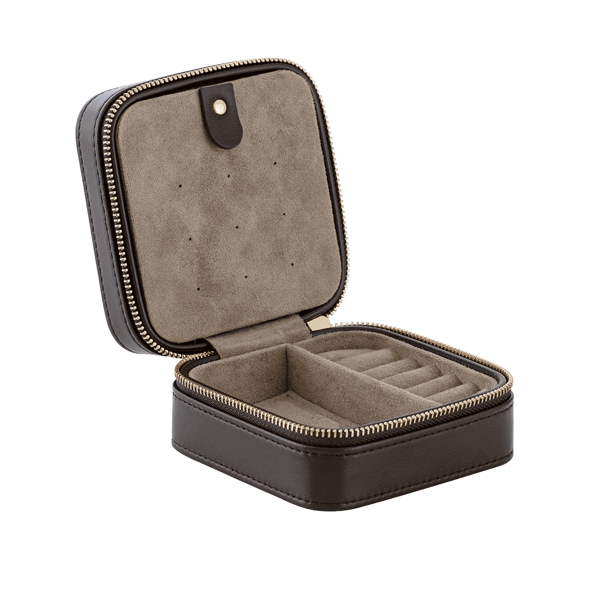 Leather Brown Jewellery box