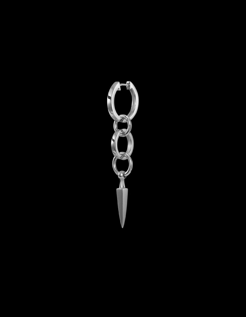 Chaos Queen Silver Earring