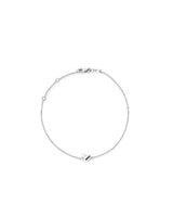 Gold Heart 14k Whitegold Bracelet